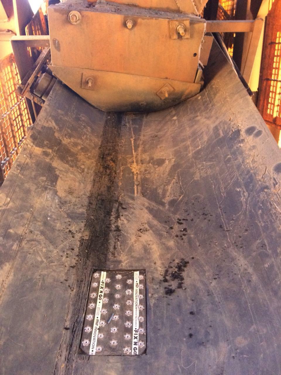 Fix'N Go® repair on site with scraper