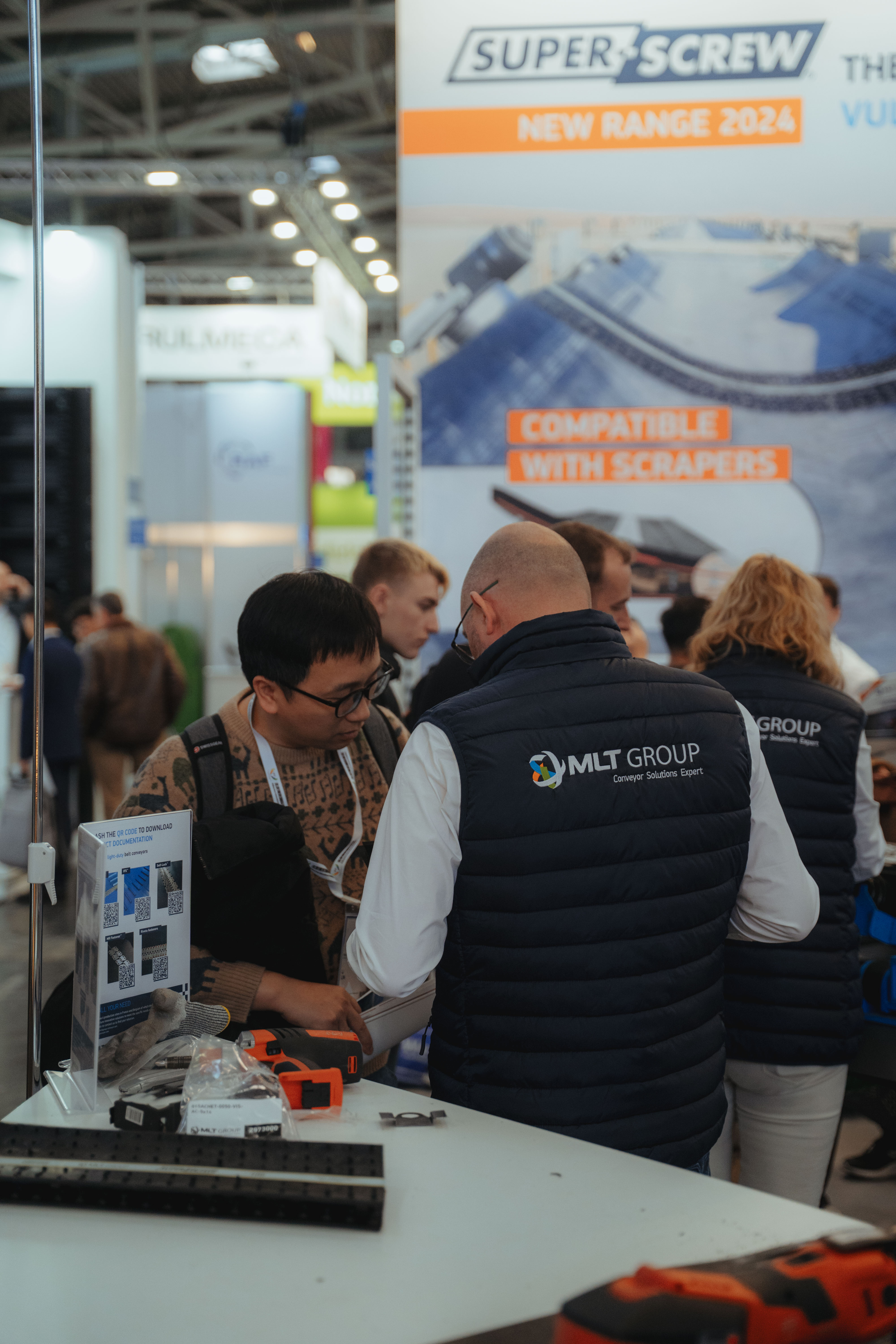 MLT Group stand at Bauma 2025