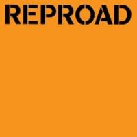 Orange logo of the company Reproad