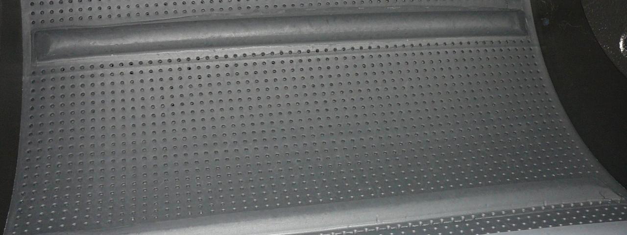 Sandblasting - tumblasting Belts in rubber